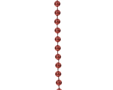 Decoris Kralenslinger kunststof - L10m Kerstrood - afbeelding 2