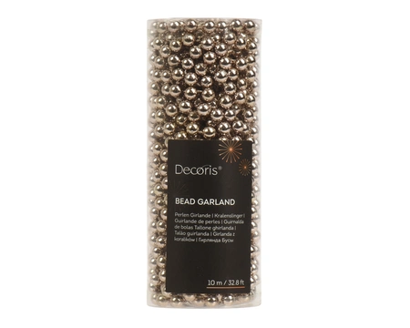 Decoris kralenslinger smokey pearl 0,8 cm - afbeelding 1