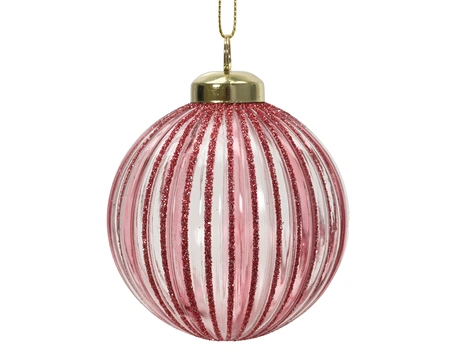 Decoris onbreekbare kerstballen 8 cm - afbeelding 1