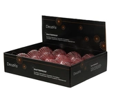 Decoris onbreekbare kerstballen 8 cm - afbeelding 2