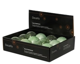 Decoris onbreekbare kerstballen icing mint 8 cm - afbeelding 2