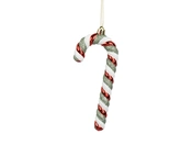 Decoris shatterproof figuur zuurstok Rood en Wit