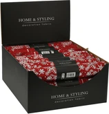 Decostof Print Rood (1 stuk, div. soorten) - afbeelding 2