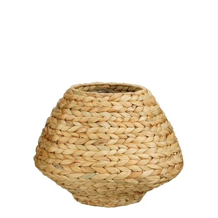 Martine decoratie vaas l.bruin - h23xd30cm