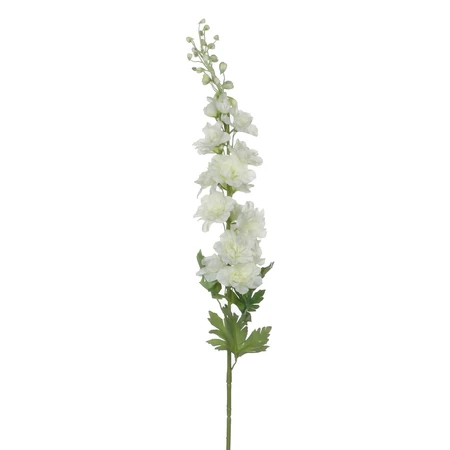 Delphinium wit - l78cm