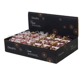 Dennenappel glas d2.50h6cm roze - afbeelding 3