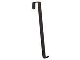 Deurhanger voor krans metaal - H30cm Zwart - afbeelding 1