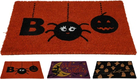 Deurmat Halloween 39X59cm (1 stuk, div. soorten) - afbeelding 1