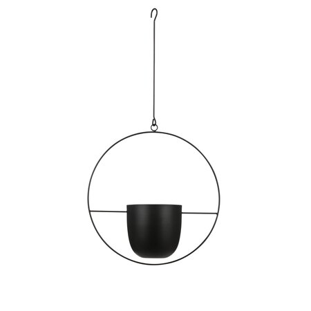 Dexter pot hangend zwart - l34xb14xh65cm