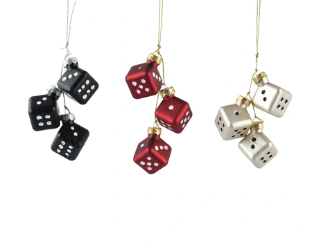 Diamant glas L2.7b2.7h3.3cm a3 3st - afbeelding 1