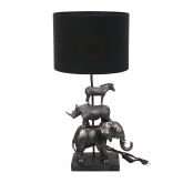 Dieren lamp met kap H65cm - afbeelding 2