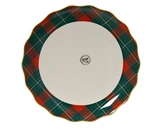 Dinerbord porselein d26.30h2.40cm wit - afbeelding 2