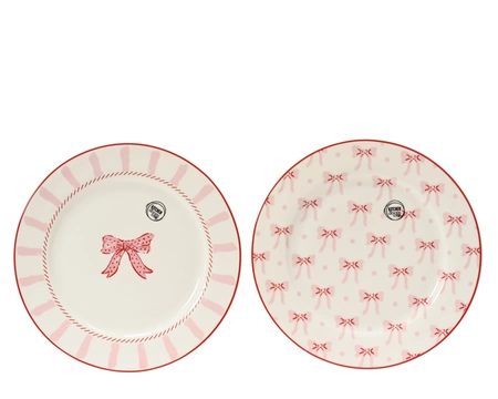 Dinerbord porselein d26.70h1.60cm wit a2 - afbeelding 3