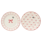 Dinerbord porselein d26.70h1.60cm wit a2 - afbeelding 3