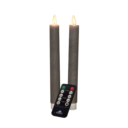 Dinerkaars wax bw.vlam 23cm tpe 2st - afbeelding 1