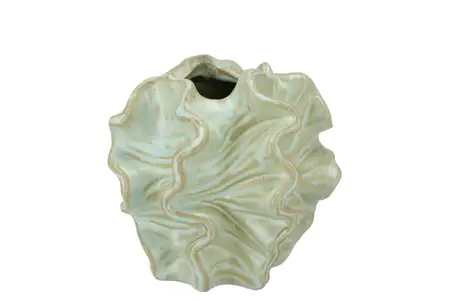 Dion Green Vase 17X17X16Cm