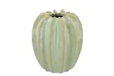Dion Green Vase Structure 20X20X23Cm