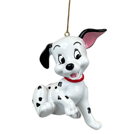 Disney kerstornament Dalmatiër resin 10 cm