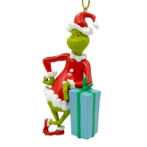 Disney kerstornament Grinch cadeau plastic 9 cm