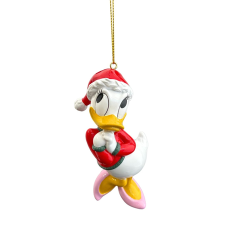 Disney kerstornament Katrien kerstman resin 10 cm
