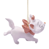Disney kerstornament Marie wandelen resin 7.5 cm