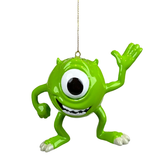 Disney kerstornament Mike Wazowski resin 8 cm