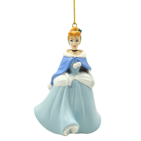 Disney kerstornament Prinses Assepoester resin 9,5 cm