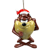 Disney kerstornament Tasmaanse Duivel resin 10 cm