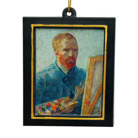 Disney kerstornament Zelfportret van Gogh resin 7 cm
