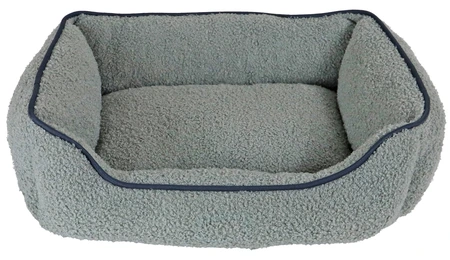 DIVAN TEDDY MET BIES 50X40CM GRIJS