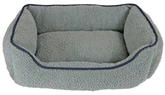 DIVAN TEDDY MET BIES 50X40CM GRIJS