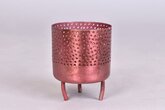 Dobra Metaal Waxine Old Pink - 8 x 8 x 10 cm