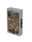 Draadverlichting 100led 5m zwart ww