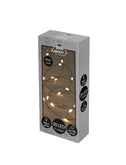 Draadverlichting 20led 1m zwart ww - afbeelding 1