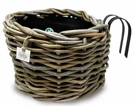 Van der Leeden Drypot Balcony D31Hh20CM Grey