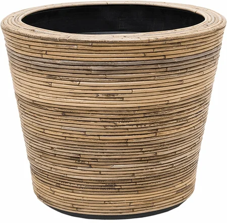 Van der Leeden Drypot Stripe D38H36CM Grey