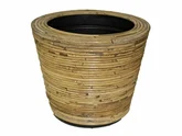Drypot Stripe D38H36CM Grey