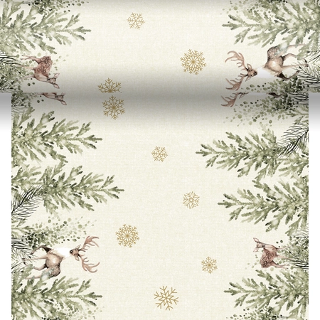 Duni 3-in-1 rol Elegant Deer 40 x 480 cm
