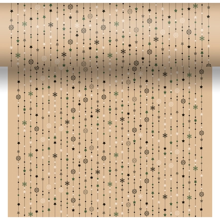 Duni 3-in1 Natural Yuletid 40 x 480 cm