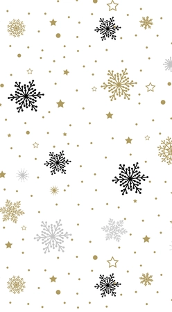 Duni Servetten Glittery Flakes 33 x 40 cm