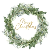 Duni Servetten Joyful Wreath 33 x 33 cm