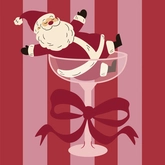 Duni Servetten Merry Santa 33 x 33 cm