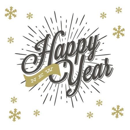 Duni Servetten New Year 33 x 33 cm