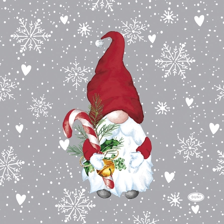 Duni Servetten Winter Flakes Tomt 33 x 33 cm