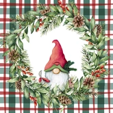 Duni Servetten Xmas Check 24 x 24 cm