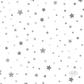 Duni Servetten Zilver Stardust 24 x 24 cm