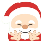 Duni Silhouettes Servetten - Hello Santa 33 x 33 cm