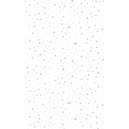 Duni Tafellaken Zilver Stardust 138 x 220 cm