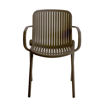 Ease Up® Elio tuinstoel kunststof espresso - afbeelding 2