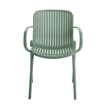 Ease Up® Elio tuinstoel kunststof sage groen - afbeelding 2